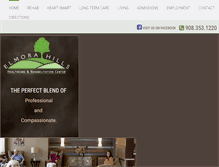 Tablet Screenshot of elmorahills.com